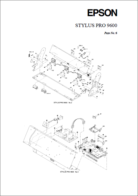 Epson Stylus Pro 9600 Parts Manual-2